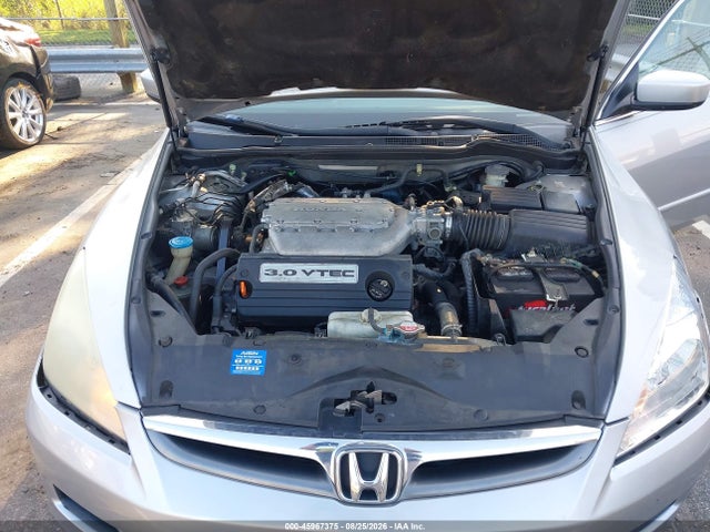 2006 Honda Accord 3.0 Ex მანქანა იყიდება აუქციონზე, vin: 1HGCM66556A066250, აუქციონის ნომერი: 45967375