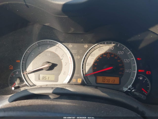 Aukcja sprzedaży 2010 Toyota Corolla S, vin: 1NXBU4EE5AZ213363, numer aukcji: 45967387