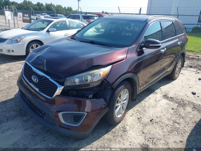 2016 Kia Sorento 3.3l Lx მანქანა იყიდება აუქციონზე, vin: 5XYPGDA57GG014087, აუქციონის ნომერი: 45967390