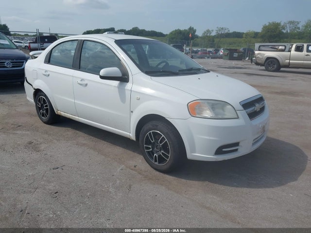 Продажа на аукционе авто 2008 Chevrolet Aveo Ls, vin: KL1TD56648B003906, номер лота: 45967398