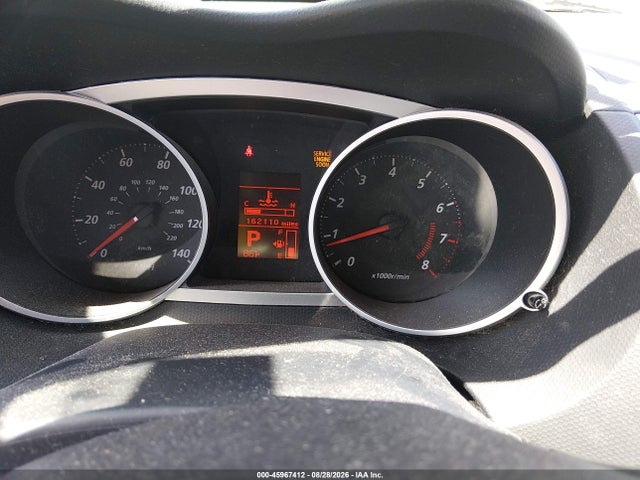 45967412 :رقم المزاد ، JA4AS2AW1AZ011464 vin ، 2010 Mitsubishi Outlander Es مزاد بيع