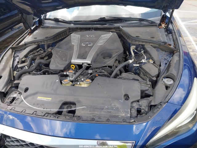 45967511 :رقم المزاد ، JN1FV7AP2JM460855 vin ، 2018 Infiniti Q50 3.0t Red Sport 400 مزاد بيع