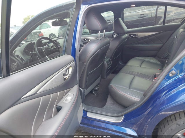 45967511 :رقم المزاد ، JN1FV7AP2JM460855 vin ، 2018 Infiniti Q50 3.0t Red Sport 400 مزاد بيع