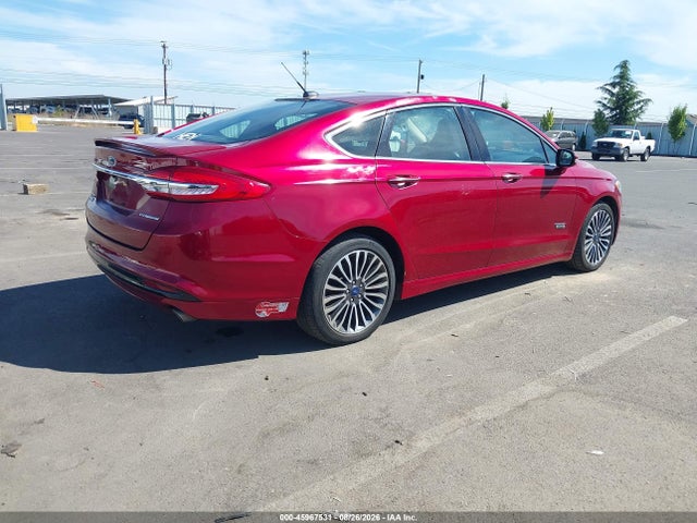 Продаж на аукціоні авто 2017 Ford Fusion Energi Titanium, vin: 3FA6P0SU3HR350682, номер лоту: 45967531