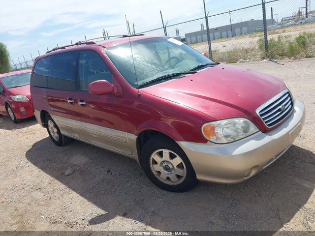 Продажа на аукционе авто 2003 Kia Sedona Ex/lx, vin: KNDUP131436392182, номер лота: 45967556