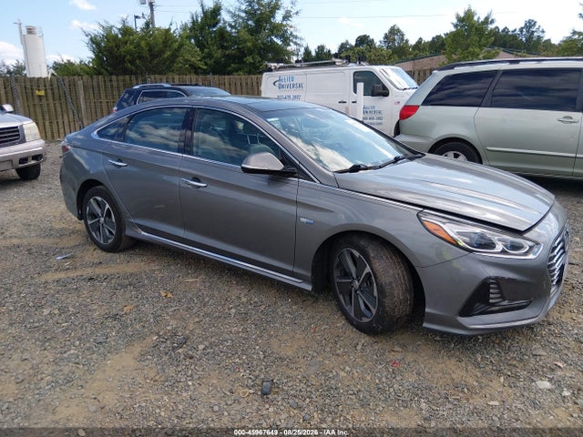2018 Hyundai Sonata Hybrid Limited მანქანა იყიდება აუქციონზე, vin: KMHE34L37JA082469, აუქციონის ნომერი: 45967649