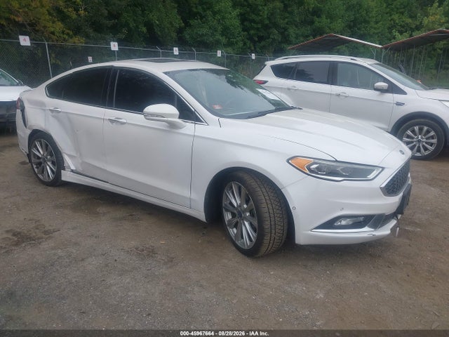 45967664 :رقم المزاد ، 3FA6P0K92HR250391 vin ، 2017 Ford Fusion Platinum مزاد بيع