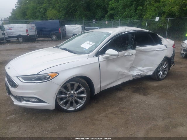 45967664 :رقم المزاد ، 3FA6P0K92HR250391 vin ، 2017 Ford Fusion Platinum مزاد بيع