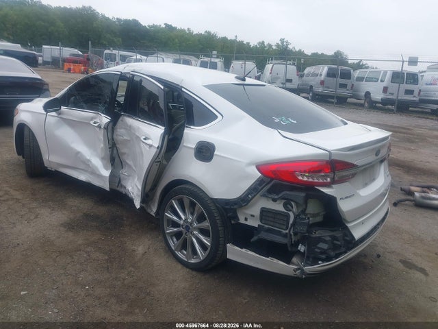 45967664 :رقم المزاد ، 3FA6P0K92HR250391 vin ، 2017 Ford Fusion Platinum مزاد بيع
