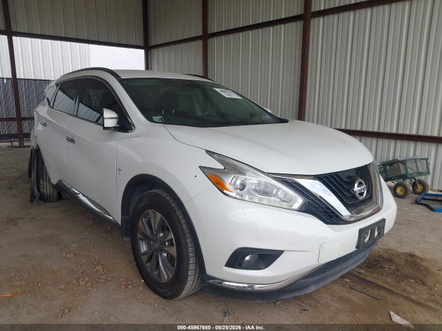 Продажа на аукционе авто 2017 Nissan Murano Sv, vin: 5N1AZ2MG3HN125226, номер лота: 45967680