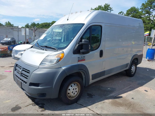 45967747 :رقم المزاد ، 3C6TRVCG1HE548706 vin ، 2017 Ram Promaster 2500 High Roof 136 Wb مزاد بيع