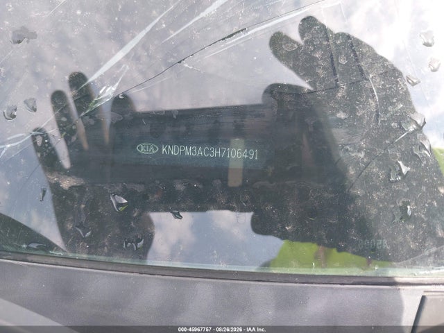 2017 Kia Sportage Lx მანქანა იყიდება აუქციონზე, vin: KNDPM3AC3H7106491, აუქციონის ნომერი: 45967757