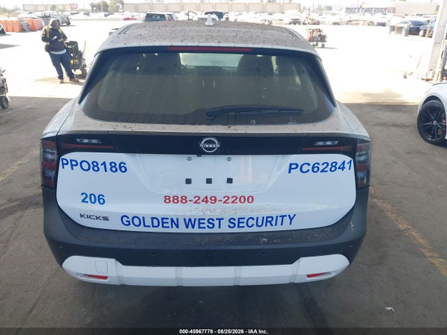 Aukcja sprzedaży 2025 Nissan Kicks S Fwd, vin: 3N8AP6BA3SL399263, numer aukcji: 45967778