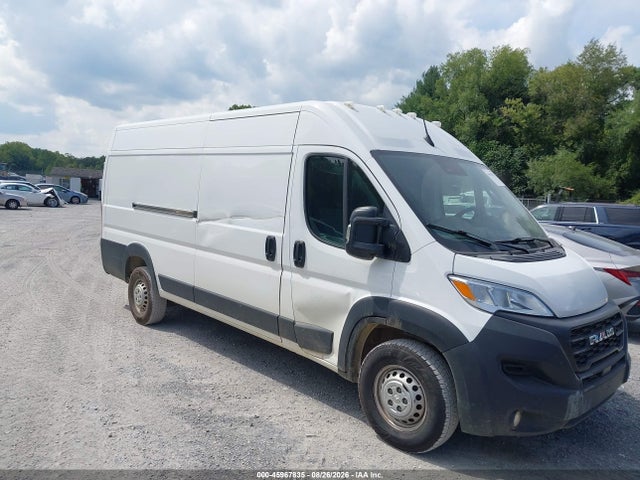 Auction sale of the 2025 Ram Promaster 3500 Cargo Van Tradesman High Roof 159 Wb Ext, vin: 3C6MRVJG3SE519867, lot number: 45967835