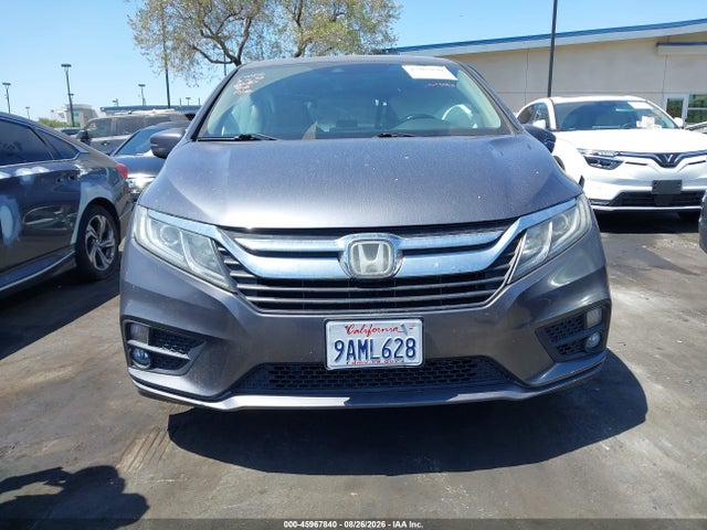 45967840 :رقم المزاد ، 5FNRL6H71KB120459 vin ، 2019 Honda Odyssey Ex-l مزاد بيع