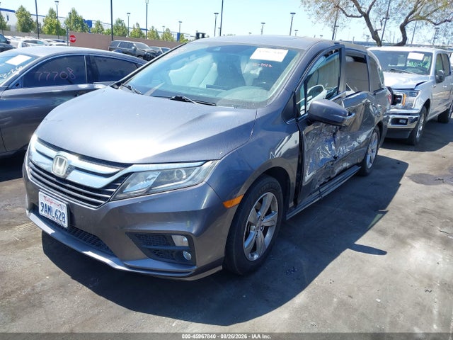 45967840 :رقم المزاد ، 5FNRL6H71KB120459 vin ، 2019 Honda Odyssey Ex-l مزاد بيع
