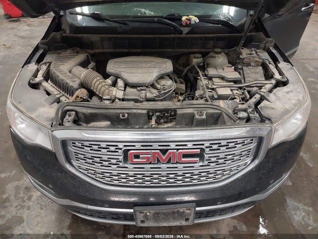 2018 Gmc Acadia Denali მანქანა იყიდება აუქციონზე, vin: 1GKKNXLSXJZ100589, აუქციონის ნომერი: 45967868