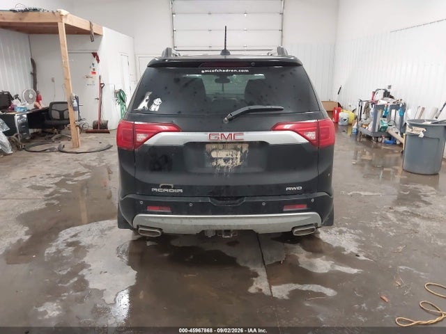2018 Gmc Acadia Denali მანქანა იყიდება აუქციონზე, vin: 1GKKNXLSXJZ100589, აუქციონის ნომერი: 45967868