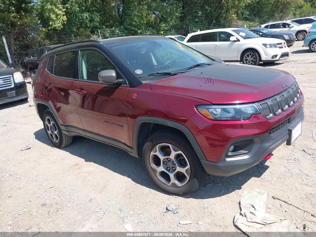 2022 Jeep Compass Trailhawk 4x4 მანქანა იყიდება აუქციონზე, vin: 3C4NJDDB0NT115052, აუქციონის ნომერი: 45967877