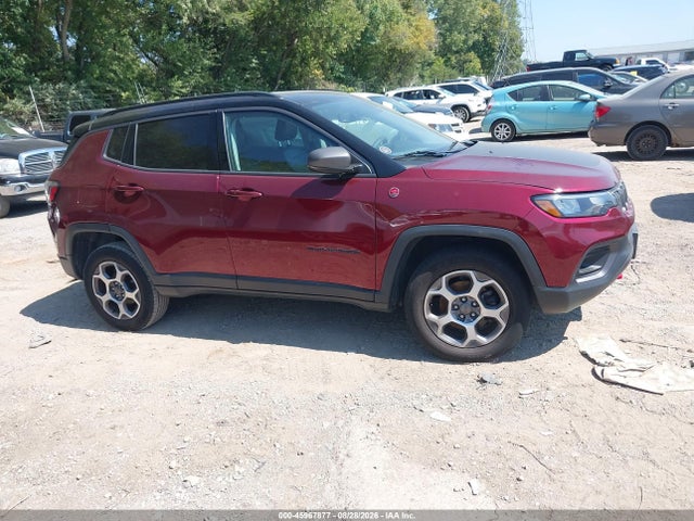 2022 Jeep Compass Trailhawk 4x4 მანქანა იყიდება აუქციონზე, vin: 3C4NJDDB0NT115052, აუქციონის ნომერი: 45967877