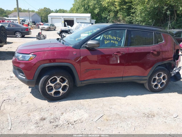 2022 Jeep Compass Trailhawk 4x4 მანქანა იყიდება აუქციონზე, vin: 3C4NJDDB0NT115052, აუქციონის ნომერი: 45967877