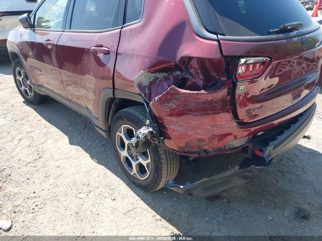 2022 Jeep Compass Trailhawk 4x4 მანქანა იყიდება აუქციონზე, vin: 3C4NJDDB0NT115052, აუქციონის ნომერი: 45967877