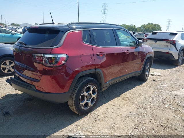2022 Jeep Compass Trailhawk 4x4 მანქანა იყიდება აუქციონზე, vin: 3C4NJDDB0NT115052, აუქციონის ნომერი: 45967877