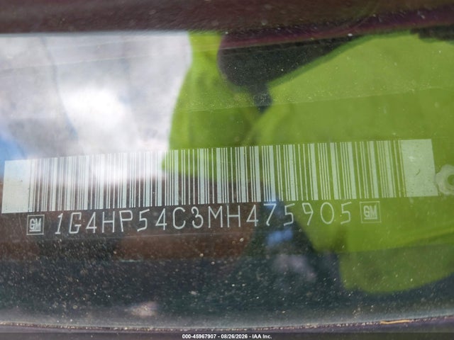 Продажа на аукционе авто 1991 Buick Lesabre Custom, vin: 1G4HP54C3MH475905, номер лота: 45967907