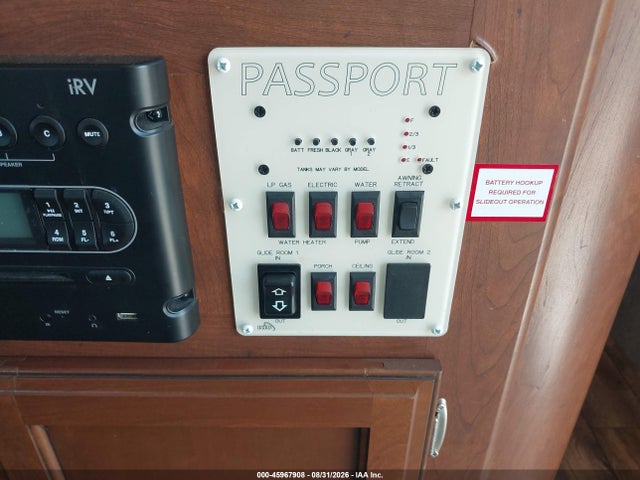 Продажа на аукционе авто 2015 Keys Passport, vin: 4YDT28127FT410028, номер лота: 45967908