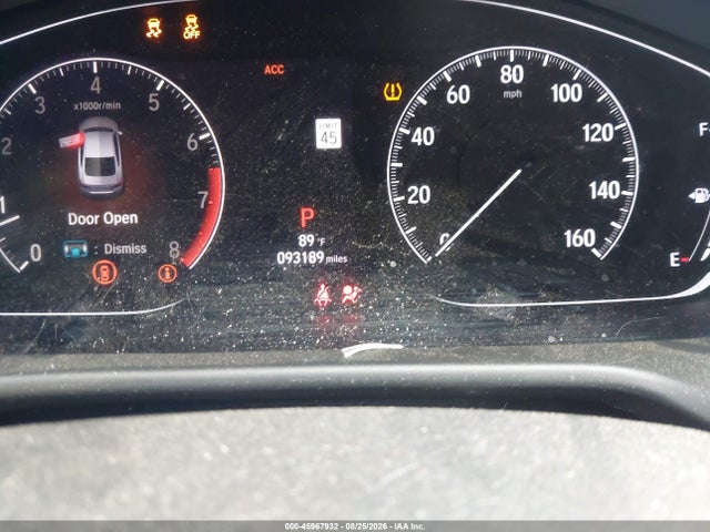 2019 Honda Accord Lx მანქანა იყიდება აუქციონზე, vin: 1HGCV1F17KA065544, აუქციონის ნომერი: 45967932