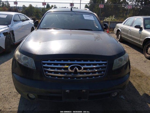 Продажа на аукционе авто 2004 Infiniti Fx35, vin: JNRAS08W14X213236, номер лота: 45968023