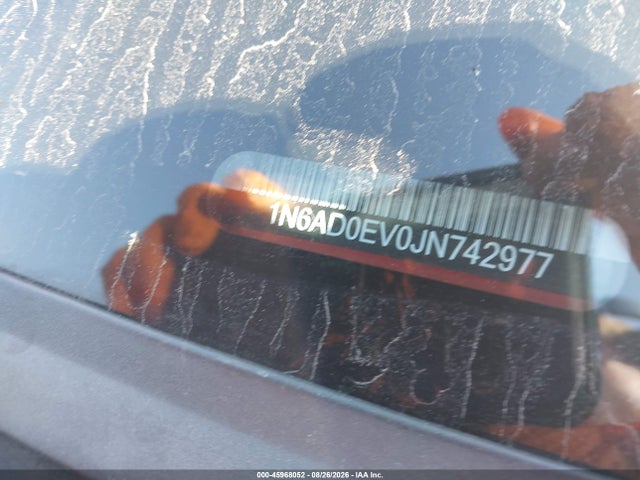 1N6AD0EV0JN742977 Nissan Frontier Sv