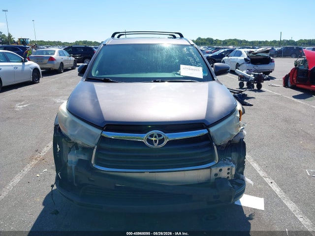 Aukcja sprzedaży 2016 Toyota Highlander Xle V6, vin: 5TDJKRFH8GS230568, numer aukcji: 45968095