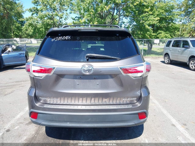 Aukcja sprzedaży 2016 Toyota Highlander Xle V6, vin: 5TDJKRFH8GS230568, numer aukcji: 45968095