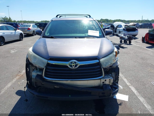 Aukcja sprzedaży 2016 Toyota Highlander Xle V6, vin: 5TDJKRFH8GS230568, numer aukcji: 45968095