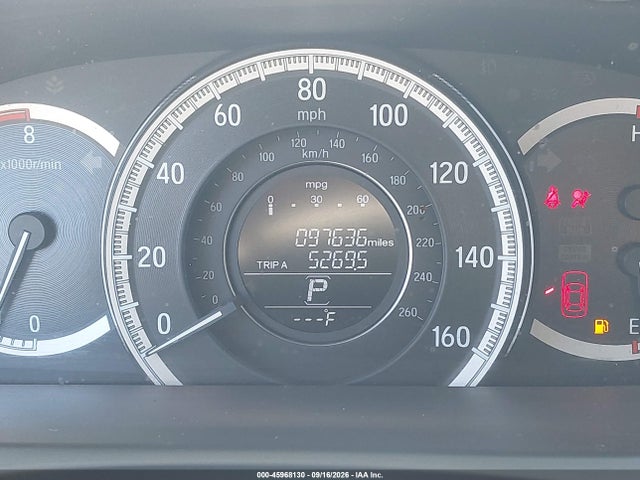 2016 Honda Accord Ex მანქანა იყიდება აუქციონზე, vin: 1HGCR2F71GA237279, აუქციონის ნომერი: 45968130