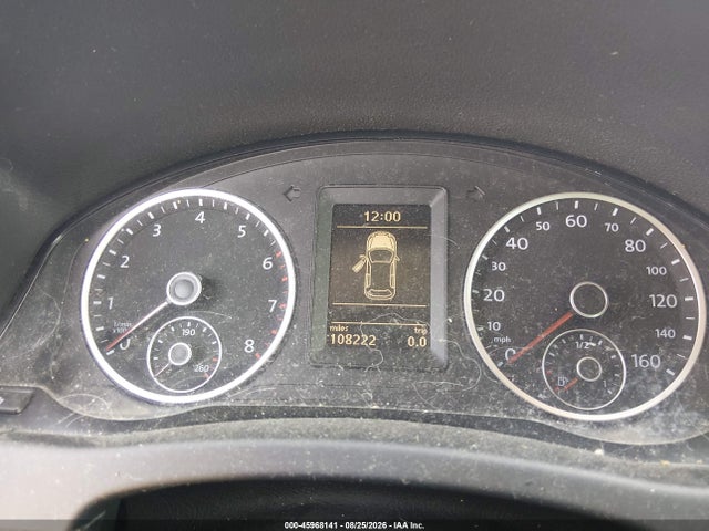 2012 Volkswagen Tiguan Le მანქანა იყიდება აუქციონზე, vin: WVGAV7AX5CW004939, აუქციონის ნომერი: 45968141