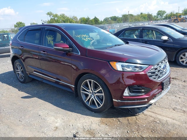 45968191 :رقم المزاد ، 2FMPK4K95KBB48072 vin ، 2019 Ford Edge Titanium مزاد بيع