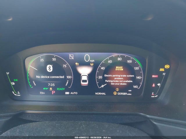 45968212 :رقم المزاد ، 1HGCY2F55RA009693 vin ، 2024 Honda Accord Hybrid Sport مزاد بيع