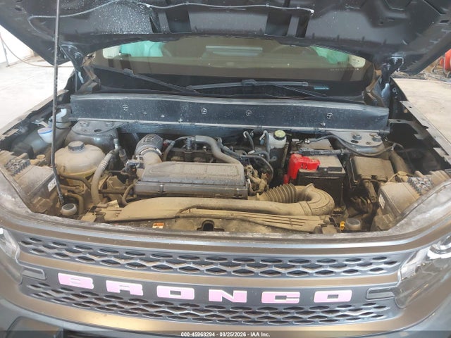 45968294 :رقم المزاد ، 3FMCR9BN3SRE00939 vin ، 2025 Ford Bronco Sport Big Bend مزاد بيع