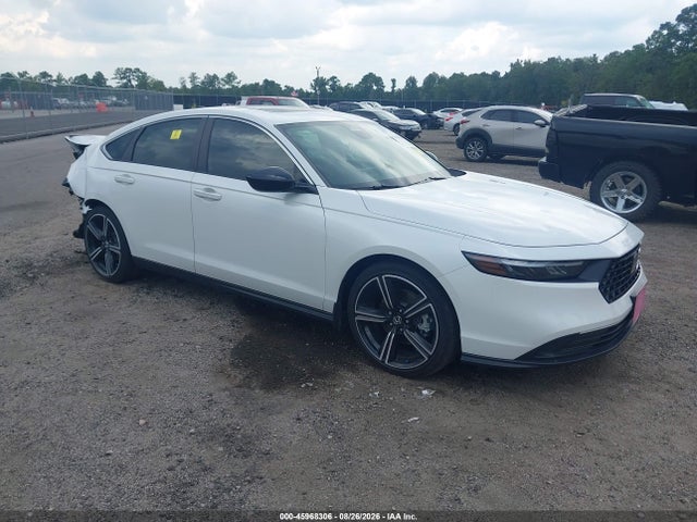 2024 Honda Accord Hybrid Sport მანქანა იყიდება აუქციონზე, vin: 1HGCY2F52RA089275, აუქციონის ნომერი: 45968306