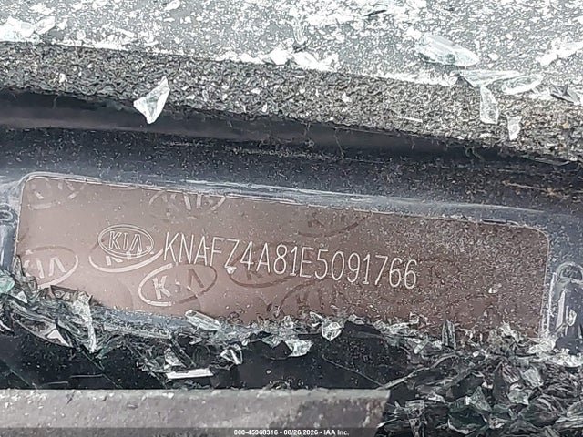 2014 Kia Forte Ex მანქანა იყიდება აუქციონზე, vin: KNAFZ4A81E5091766, აუქციონის ნომერი: 45968316