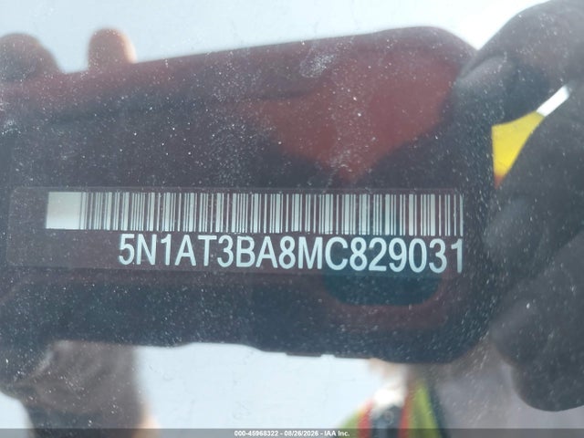 2021 Nissan Rogue Sv Fwd მანქანა იყიდება აუქციონზე, vin: 5N1AT3BA8MC829031, აუქციონის ნომერი: 45968322