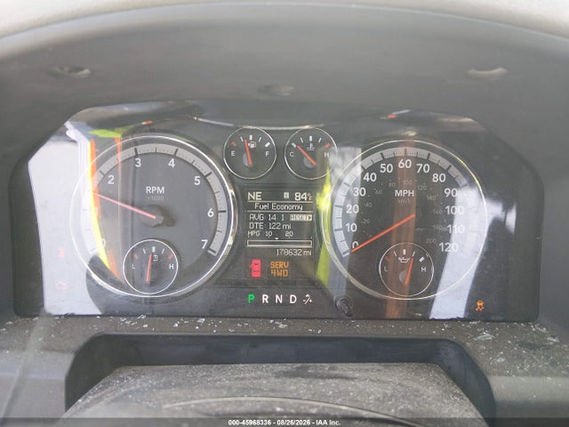 45968336 :رقم المزاد ، 1C6RD7GT4CS294863 vin ، 2012 Ram 1500 مزاد بيع