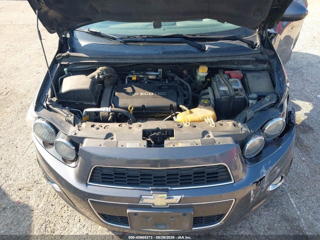 45968373 :رقم المزاد ، 1G1JC6SH8C4179279 vin ، 2012 Chevrolet Sonic 2lt مزاد بيع