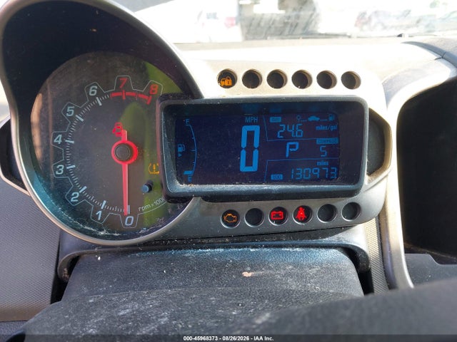 45968373 :رقم المزاد ، 1G1JC6SH8C4179279 vin ، 2012 Chevrolet Sonic 2lt مزاد بيع