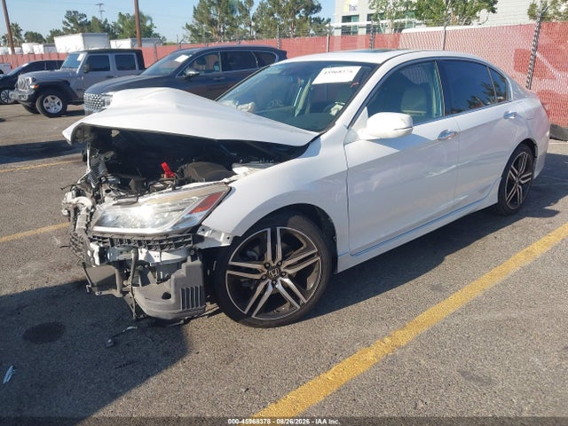 2016 Honda Accord Touring მანქანა იყიდება აუქციონზე, vin: 1HGCR3F99GA035930, აუქციონის ნომერი: 45968378