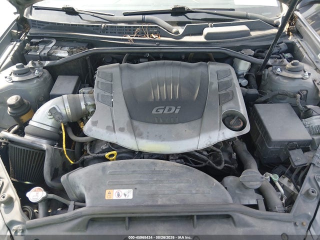 2013 Hyundai Genesis 3.8 Grand Touring მანქანა იყიდება აუქციონზე, vin: KMHHU6KJXDU101380, აუქციონის ნომერი: 45968434