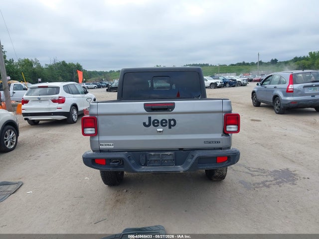 2020 Jeep Gladiator Sport S 4x4 მანქანა იყიდება აუქციონზე, vin: 1C6HJTAG7LL159993, აუქციონის ნომერი: 45968433