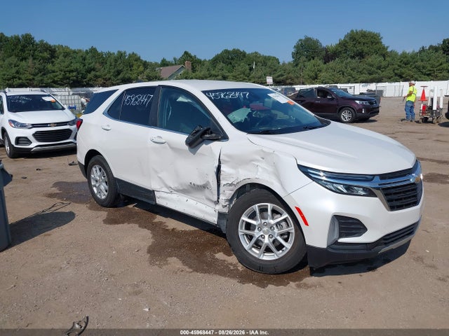 45968447 :رقم المزاد ، 3GNAXKEVXNL161926 vin ، 2022 Chevrolet Equinox Fwd Lt مزاد بيع